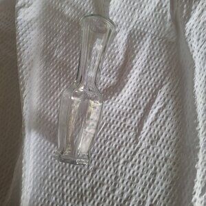 clear vase